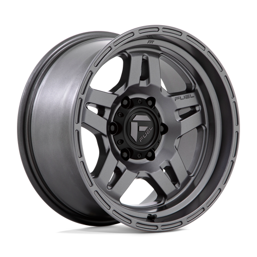 Fuel 1PC D801 OXIDE 5X127 17X8.5 -10 MATTE GUNMETAL