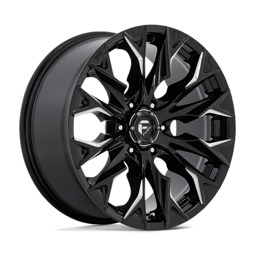 Fuel 1PC D803 FLAME 6X135 20X9 +20 GLOSS BLACK MILLED