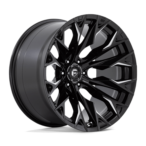 Fuel 1PC D803 FLAME 6X135 22X12 -44 GLOSS BLACK MILLED