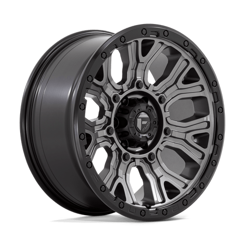 Fuel 1PC D825 TRACTION 6X135 20X9 +1 MATTE GUNMETAL WITH BLACK RING