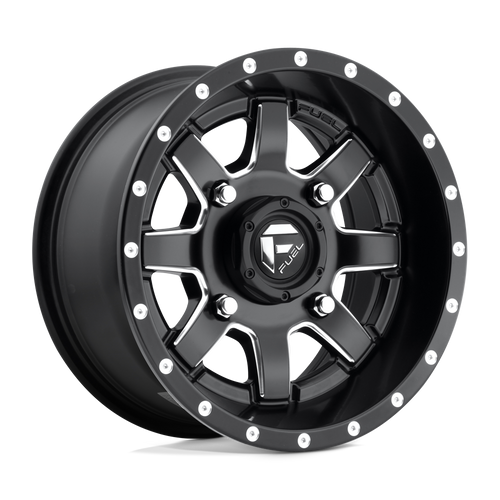 Fuel UTV D538 MAVERICK 4X110 14X7 +13 MATTE BLACK MILLED