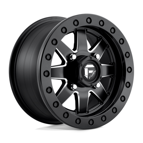 Fuel UTV D938 MAVERICK BEADLOCK 4X156 14X7 +38 MATTE BLACK MILLED