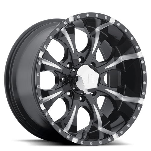 Helo HE791 MAXX 5X135 17X9 -12 GLOSS BLACK MILLED