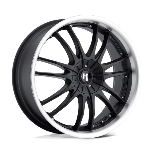 Helo HE845 5X114.3 18X8 +42 GLOSS BLACK MACHINED