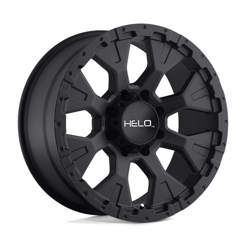 Helo HE878 6X135 18X9 -12 SATIN BLACK