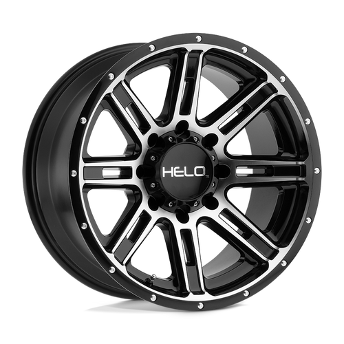 Helo HE900 5X139.7 20X9 +0 GLOSS BLACK MACHINED