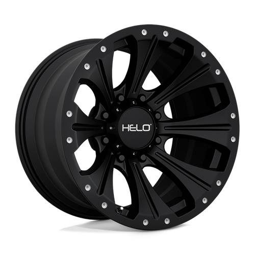 Helo HE901 8X165.1 20X9 +18 SATIN BLACK