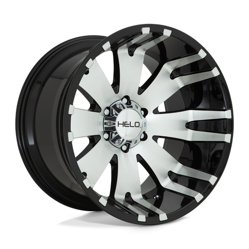 Helo HE917 5X127 20X9 +0 GLOSS BLACK MACHINED