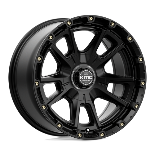 KMC KM100 SYNC 5X127/5X139.7 20X9 +18 SATIN BLACK