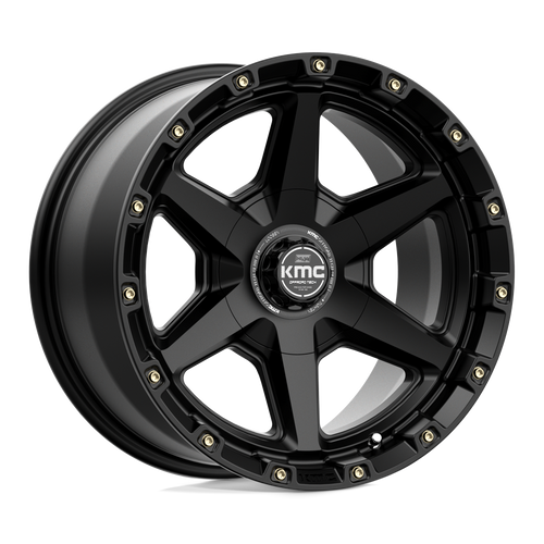 KMC KM101 TEMPO 5X127/5X139.7 20X9 +18 SATIN BLACK