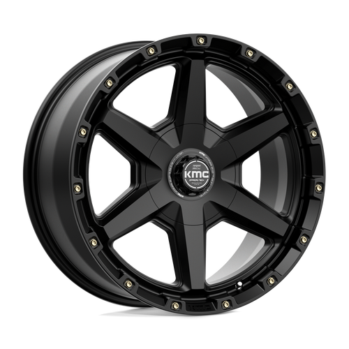 KMC KM101 TEMPO 6X135/6X139.7 20X9 +18 SATIN BLACK