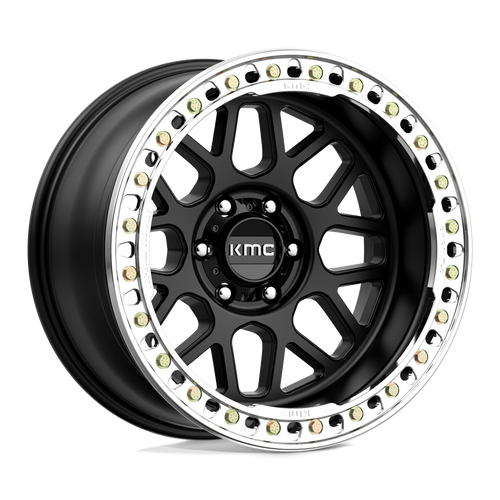 KMC KM235 GRENADE CRAWL BEADLOCK 6X139.7 20X10 -48 SATIN BLACK