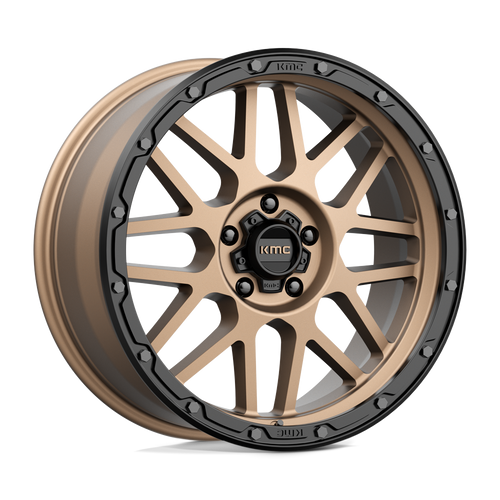 KMC KM535 GRENADE OFF-ROAD 5X127 20X9 +18 MATTE BRONZE MATTE BLACK LIP