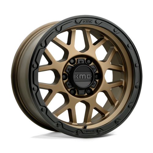 KMC KM535 GRENADE OFF-ROAD 6X139.7 17X8.5 +0 MATTE BRONZE MATTE BLACK LIP