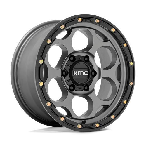 KMC KM541 DIRTY HARRY 5X127 20X9 +0 SATIN GRAY WITH BLACK LIP