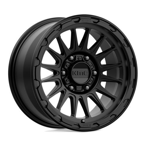 KMC KM542 IMPACT 6X135 17X9 +18 SATIN BLACK