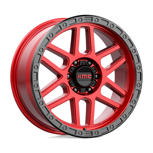 KMC KM544 MESA 6X139.7 20X9 +0 CANDY RED WITH BLACK LIP