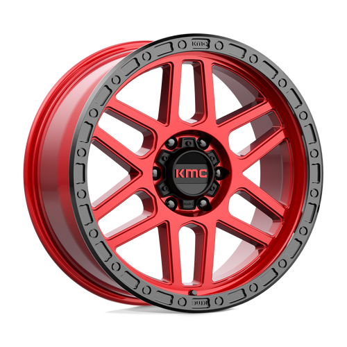 KMC KM544 MESA 6X139.7 20X9 +18 CANDY RED WITH BLACK LIP