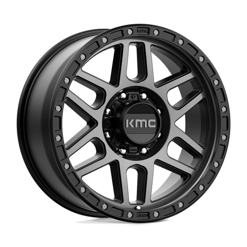 KMC KM544 MESA 8X165.1 20X9 +0 SATIN BLACK WITH GRAY TINT