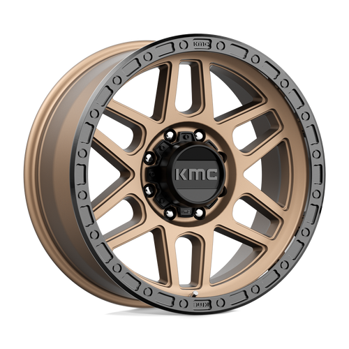 KMC KM544 MESA 8X165.1 20X9 +0 MATTE BRONZE WITH BLACK LIP