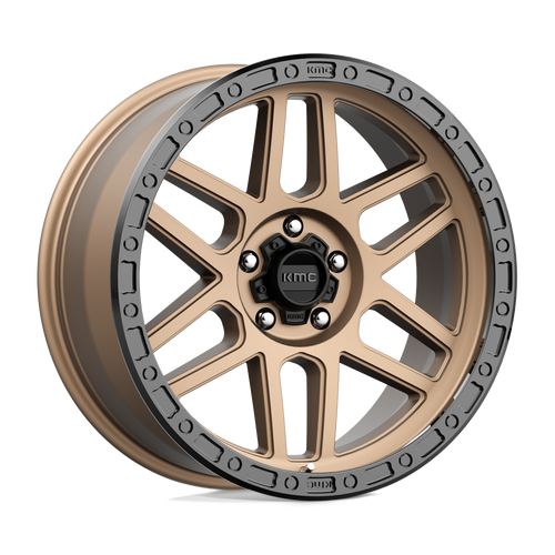 KMC KM544 MESA 5X150 17X9 -12 MATTE BRONZE WITH BLACK LIP