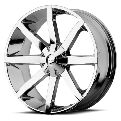 KMC KM651 SLIDE 5X120.65/5X127 22X9.5 +38 CHROME