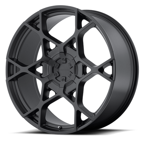 KMC KM695 CROSSHAIR 6X120/6X139.7 20X8.5 +15 SATIN BLACK