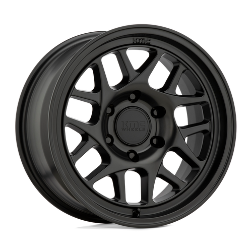 KMC KM717 BULLY OL 5X127 16X8 +0 SATIN BLACK