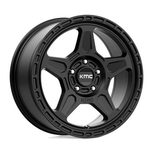 KMC KM721 ALPINE 5X110 17X8 +38 SATIN BLACK