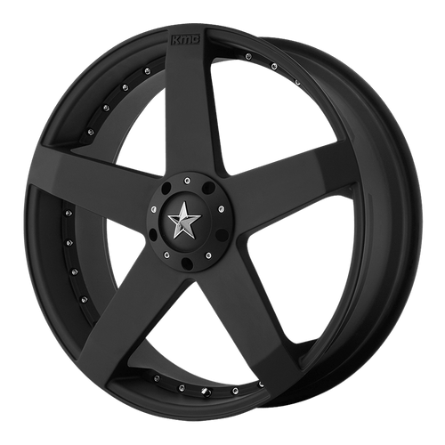 KMC KM775 ROCKSTAR CAR BLANK 20X10 +35 MATTE BLACK