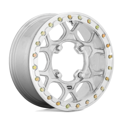 KMC Powersports KS433 MESA BEADLOCK FORGED 4X156 15X6 +38 RAW MACHINED FORGED