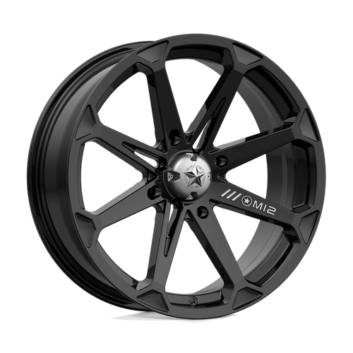 MSA Offroad Wheels M12 DIESEL 4X137 18X7 +10 GLOSS BLACK