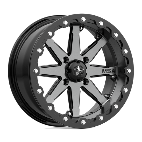 MSA Offroad Wheels M21 LOK BEADLOCK 4X137 15X7 +0 CHARCOAL TINT