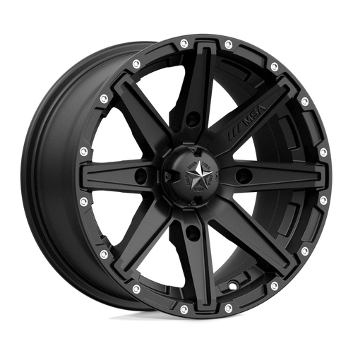 MSA Offroad Wheels M33 CLUTCH 4X110 14X7 +10 SATIN BLACK