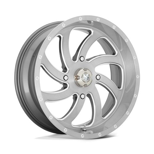 MSA Offroad Wheels M36 SWITCH 4X156 18X7 +0 BRUSHED TITANIUM