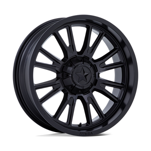 MSA Offroad Wheels M51 THUNDERLIPS 4X137/4X156 15X7 +10 MATTE BLACK