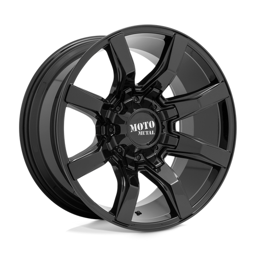 Moto Metal MO804 SPIDER BLANK 20X10 +12 GLOSS BLACK