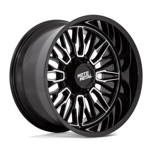 Moto Metal MO809 STINGER 5X127/5X139.7 20X10 -18 GLOSS BLACK MACHINED