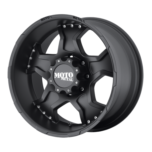 Moto Metal MO957 6X135 18X9 -12 MATTE BLACK