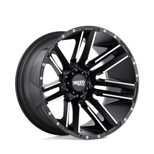 Moto Metal MO978 RAZOR 5X150 20X10 -24 SATIN BLACK MACHINED