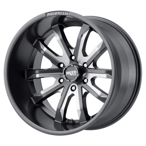 Moto Metal MO983 DAGGER 6X135 22X10 -18 SATIN GRAY MILLED