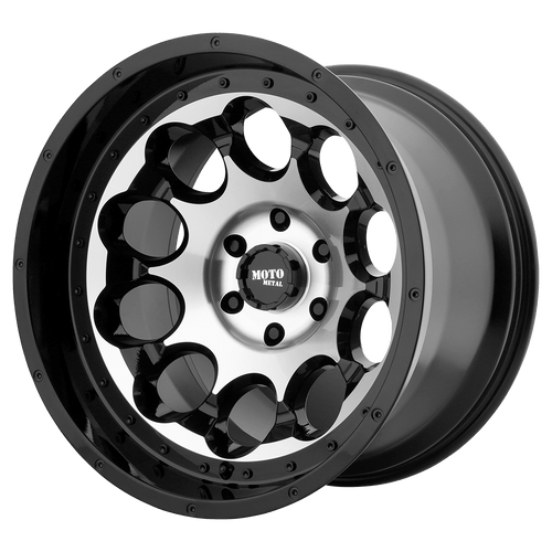 Moto Metal MO990 ROTARY 5X139.7 20X9 +0 GLOSS BLACK MACHINED