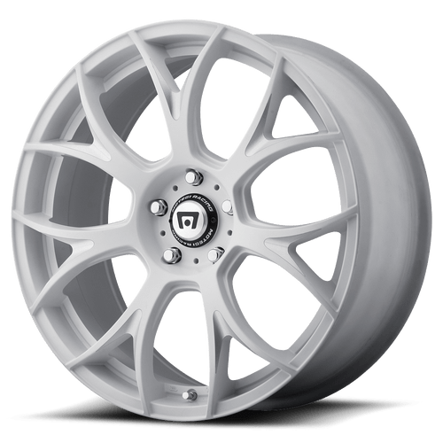 Motegi MR126 BLANK 19X9.5 +40 MATTE WHITE WITH MILLED ACCENTS