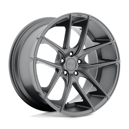 Niche 1PC M129 TARGA 5X114.3 19X9.5 +35 MATTE GUN METAL