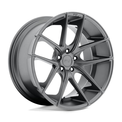 Niche 1PC M129 TARGA 5X114.3 20X10 +40 MATTE GUN METAL