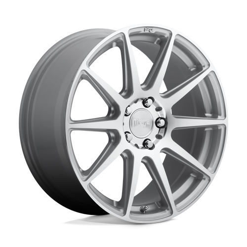 Niche 1PC M146 ESSEN 5X114.3 19X10 +40 GLOSS SILVER MACHINED