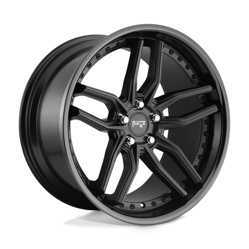 Niche 1PC M194 METHOS 5X114.3 19X9.5 +35 GLOSS BLACK MATTE BLACK