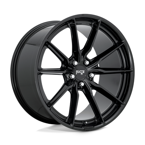 Niche 1PC M240 RAINIER 5X112 18X8 +27 GLOSS BLACK