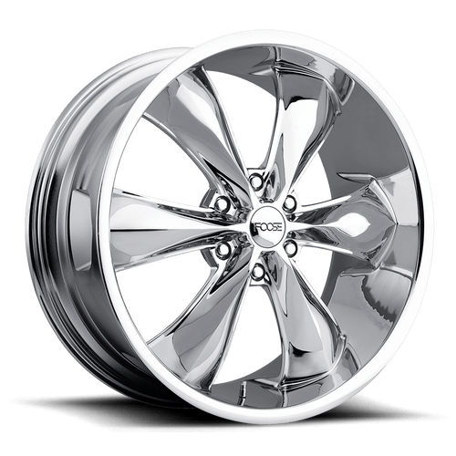 Foose 1PC F137 LEGEND SIX 6X135 22X9.5 +35 CHROME PLATED