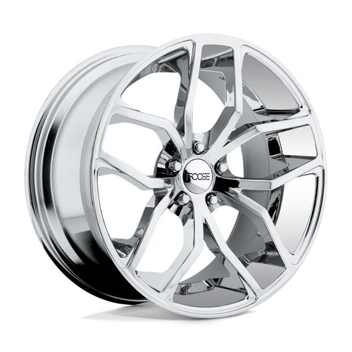 Foose 1PC F148 OUTCAST 5X120 20X10 +40 CHROME PLATED